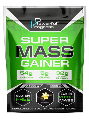 Гейнер Powerful Progress Super Mass Gainer, 1000 г. 03956 фото