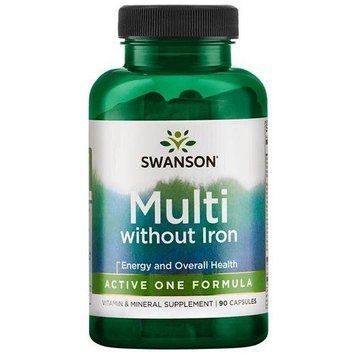 Мультивитамины Swanson Active One Formula, 90 капс. 123207 фото