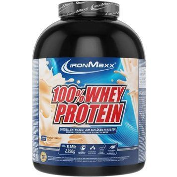 Протеїн сироватковий IronMaxx 100% Whey Protein, 2350 г. 06020 фото