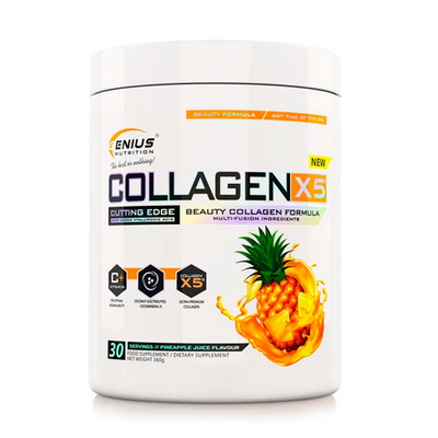 Колаген Genius Nutrition Collagen X5 powder, 360 г. (Манго) 05266 фото