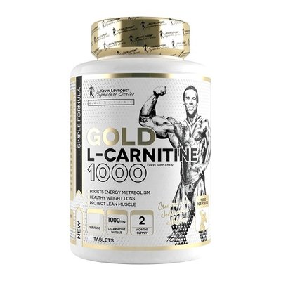 Карнитин Kevin Levrone Gold L-Carnitine 1000 mg, 100 таб. 123462 фото