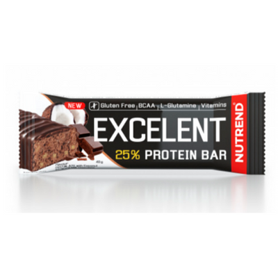 Протеїновий батончик Nutrend Excelent Protein bar, 40 г. (Шоколад Кокос) 04939 фото