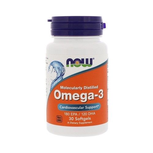 Омега NOW Omega-3, 30 капс. 122897 фото