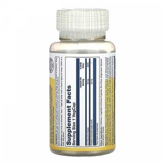 Цинк Solaray Zinc Citrate 50mg - 60 капс. 1224294 фото Цинк Solaray Zinc Citrate 50mg - 60 капс. 1224294 фото