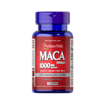 Добавка Puritan`s Pride Maca 1000 mg, 60 таб. 121652 фото