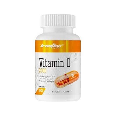 Вітамін Д IronFlex Vitamin D 2000, 90 таб. 121875 фото
