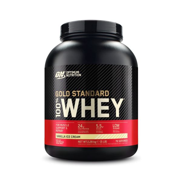 Протеїн сироватковий Optimum Nutrition (EU) 100% Whey Gold Standard, 2280 г. 04675 фото