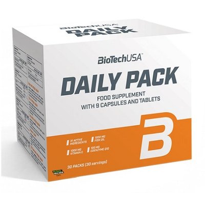 Витамины для спорта BiotechUSA Daily Pack, 30 пак. 122404 фото
