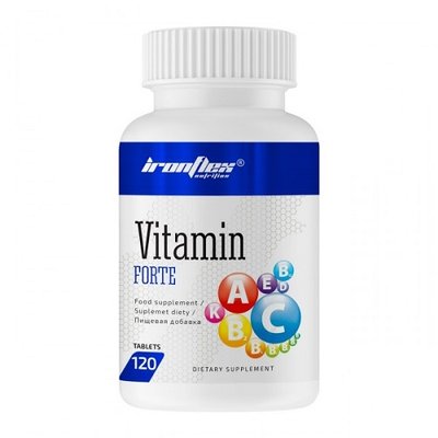 Мультивітаміни IronFlex Vitamin Forte, 120 таб. 122104 фото