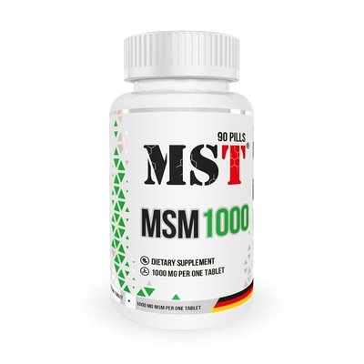 Добавка для суглобів MST Joints MSM 1000, 90 таб. 123006 фото