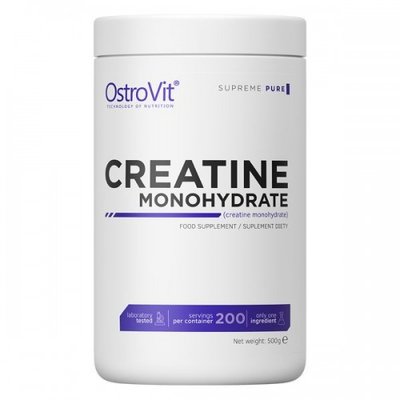 Креатин Ostrovit Creatine Monohydrate, 500 г. (Лимон) 04078 фото