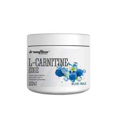 Карнітин IronFlex L-Carnitine EDGE, 200 г. (Блакитна малина) 01763 фото