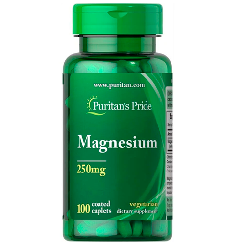 Магній Puritans Pride Magnesium 250 mg, 100 таб. 123942 фото
