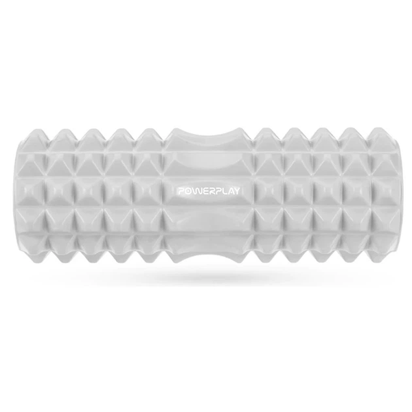 Масажний ролик PowerPlay 4405 EVA Massage Roller Сірий (33x12см) 12429541 фото