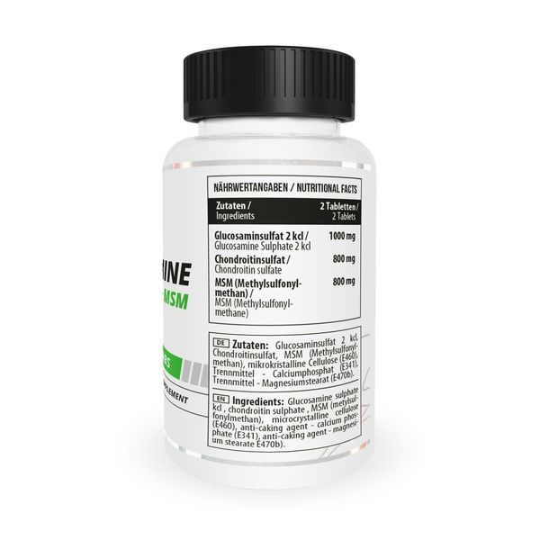 Добавка для суглобів MST Healthy Chondroitin + Glucosamine + MSM, 60 таб. 123556 фото