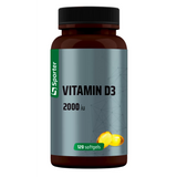 Витамин Д Sporter Vitamin D3 2000 ME, 120 таб. 123186 фото