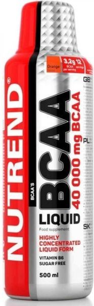 Амінокислоти Nutrend BCAA Liquid, 500 мл. 03397 фото