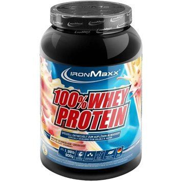 Протеин сывороточный IronMaxx 100% Whey Protein, 900 г. 06050 фото