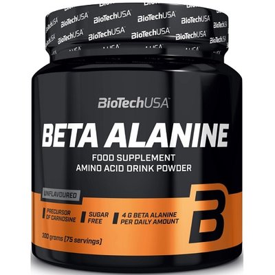 Бета-аланін BiotechUSA Beta Alanine, 300 г. 121272 фото