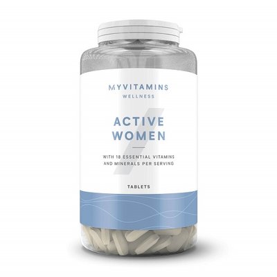 Вітаміни для жінок MyProtein Active WOMEN, 120 таб. 100924 фото