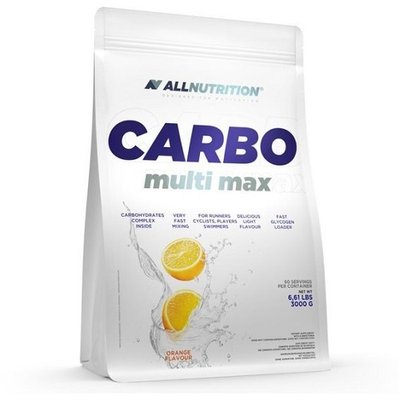 Гейнер All Nutrition Carbo Multi Max, 3000 г. (Апельсин) 04417 фото