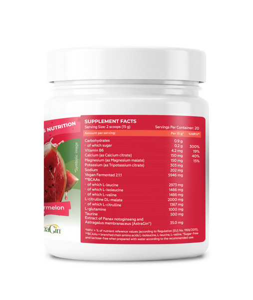 Амінокислоти Progress Nutrition Vibe BCAA+Electrolytes 300 г. (Кавун) 12429745  фото