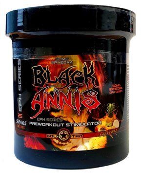 Предтреник Gold Star Black Annis, 150 г. 00729 фото