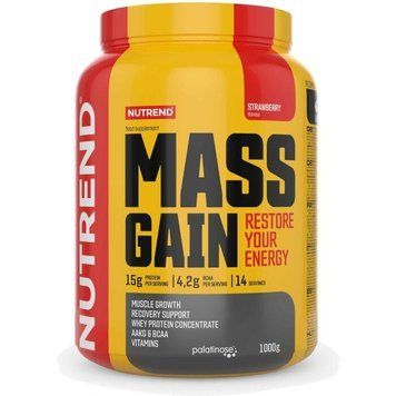 Гейнер Nutrend Mass Gain, 1000 г. 03123 фото