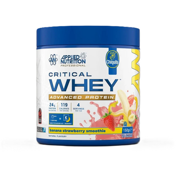 Протеин сывороточный Applied Nutrition Critical Whey, 132 г. (Клубника банан) 124236 фото