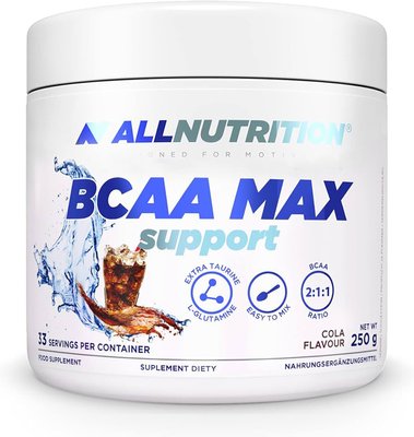 Аминокислоты All Nutrition BCAA Max Support, 250 г. 04240 фото
