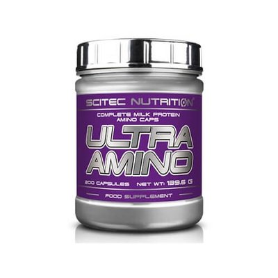 Амінокислоти Scitec Nutrition Ultra Amino, 200 капс. 100224 фото