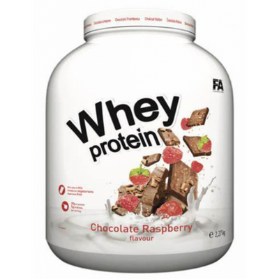 Протеїн сироватковий FA Wellness Line Whey Protein 2270 г. (Шоколад - малина) 04231 фото