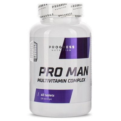 Вітаміни для чоловіків Progress Nutrition Pro Man, 60 таб. 122475 фото
