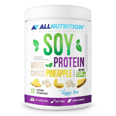 Протеїн рослинний All Nutrition Soy Protein, 500 г. 04956 фото