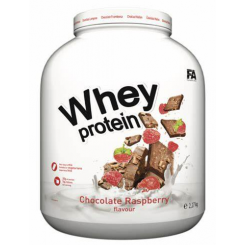 Протеїн сироватковий FA Wellness Line Whey Protein 2270 г. (Шоколад - малина) 04231 фото