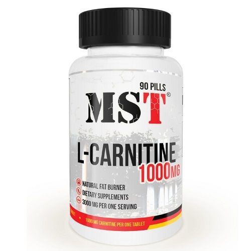 Карнітин MST L-Carnitine 1000, 90 капс. 123102 фото