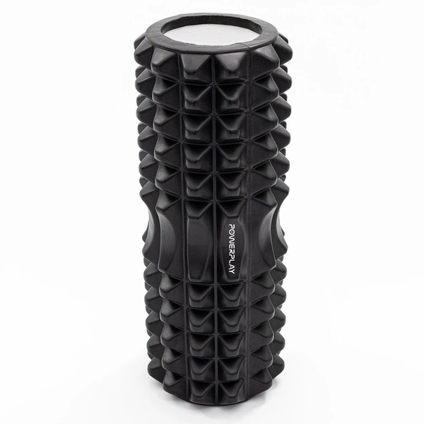 Масажний ролик PowerPlay 4405 EVA Massage Roller Чорний (33x12см) 12429543 фото
