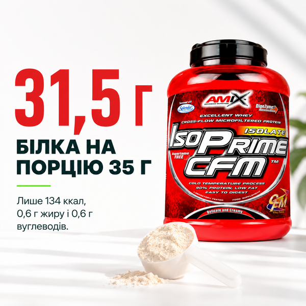Сывороточный изолят Amix IsoPrime CFM 1000г. 1224172 фото