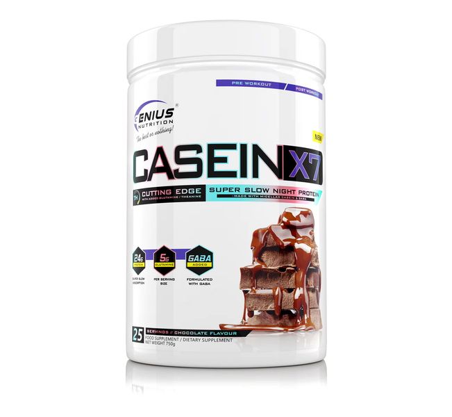 Протеїн казеїн Genius Nutrition Casein-X7, 750 г. 04860 фото