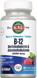 Вітаміни KAL B-12 Methylcobalamin Adenosyl 2000 mcg 60 капс. 12429637 фото