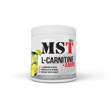 Карнітин MST Carnitine + Amino, 300 г. 03823 фото