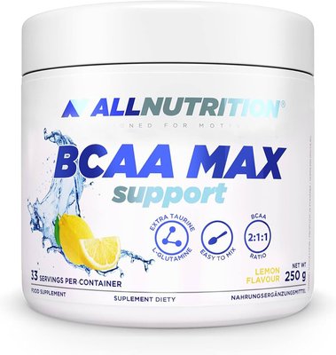 Аминокислоты All Nutrition BCAA Max Support, 250 г. 04241 фото
