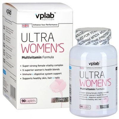 Вітаміни для жінок VPLab Ultra Women Multivitamin Formula, 90 капс. 122439 фото