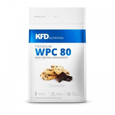 Протеїн сироватковий KFD WPC 80 Premium, 700 г. (Йогурт-груша) 00070 фото