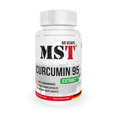 Куркумін MST Curcumine 95, 60 капс. 123007 фото