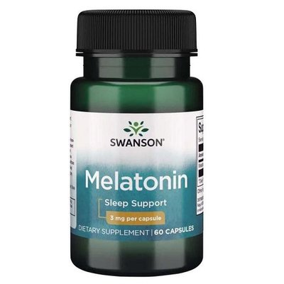 Мелатонін Swanson Melatonin 3mg, 60 капс. 123021 фото