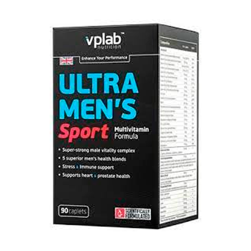 Вітаміни для спорту VPLab Ultra Men's Multivitamin, 90 софтгель 124047 фото