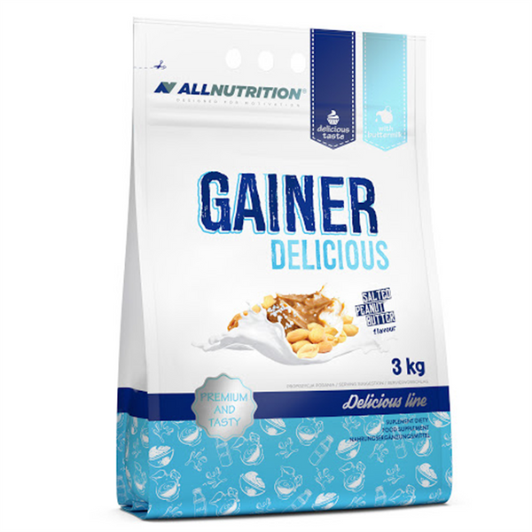 Гейнер All Nutrition Delicious Gainer, 3000 г. 02249 фото