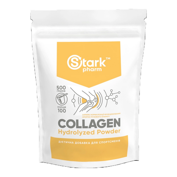 Колаген Stark Collagen Hydrolyzed Pure Powder, 500 г. (без смаку) 124676 фото