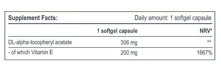Вітаміни Е Progress Nutrition Vitamin E, 60 таб. 122618 фото